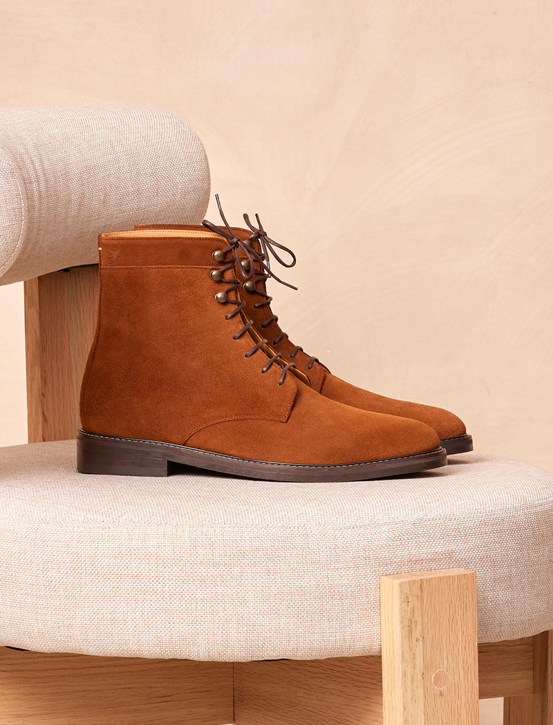 Combat Boots City - Tabac - Image principale