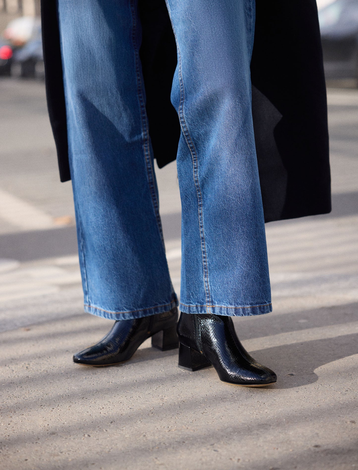 Albane - Black reptile