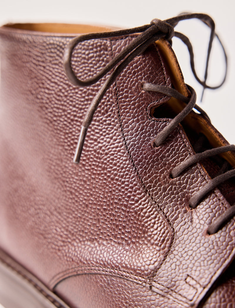 Gaspard - Brauner Veloursleder - Image principale