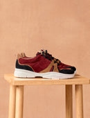 Paola - Garnet & Leopard