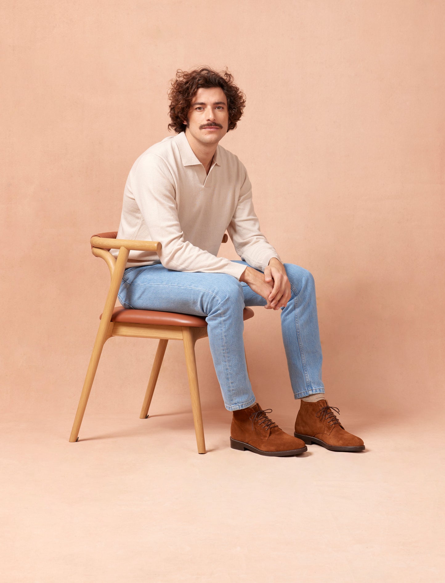 Chukka-Stiefel City - Tabak