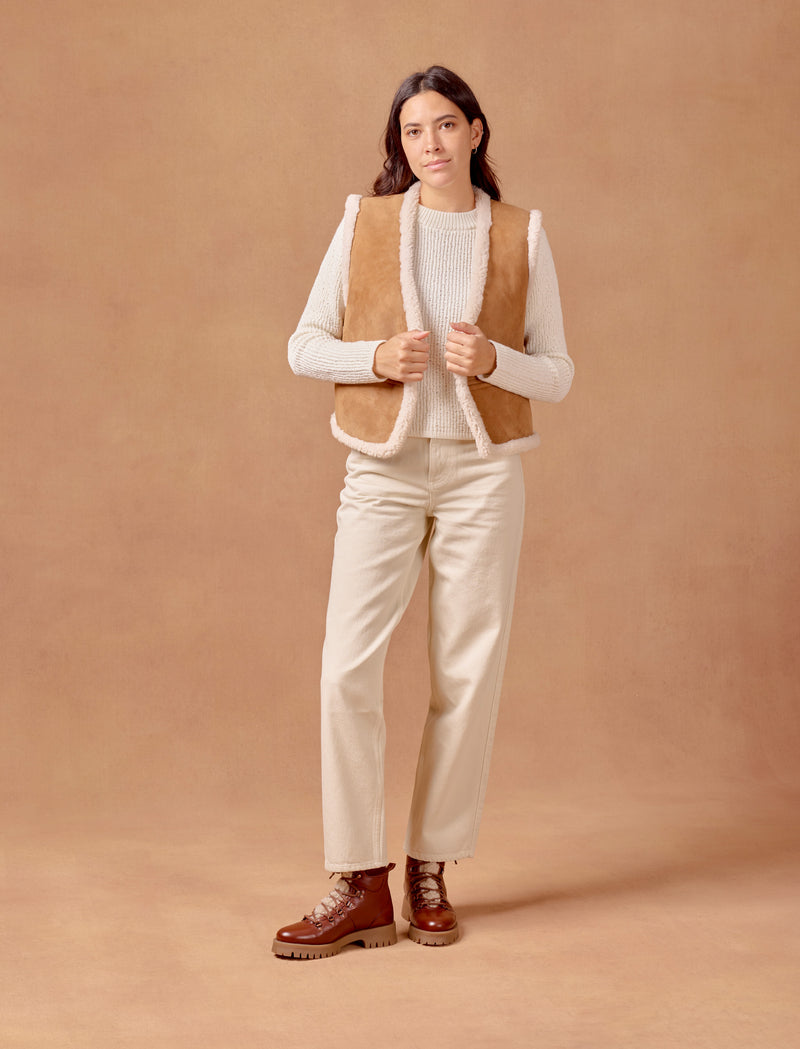 Astrid mit Futter - Cognac - Image principale