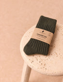 Cashmere Socks - Khaki