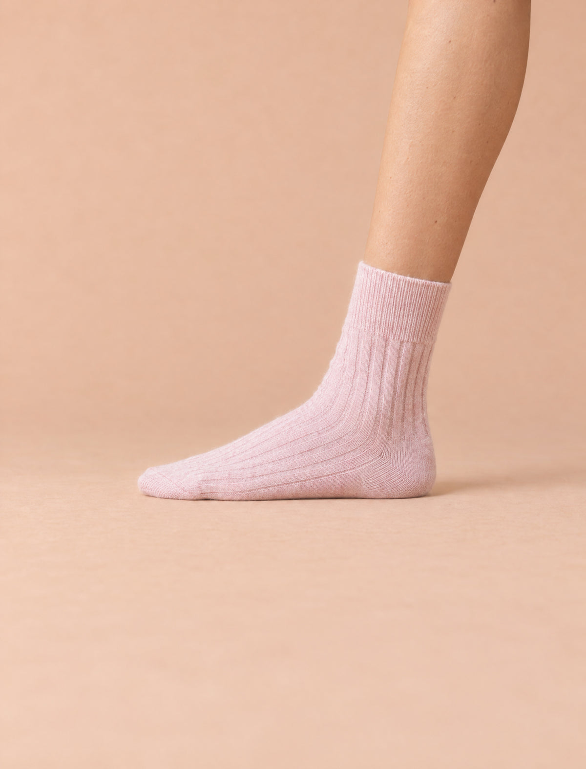 Cashmere Socks Set - Pink