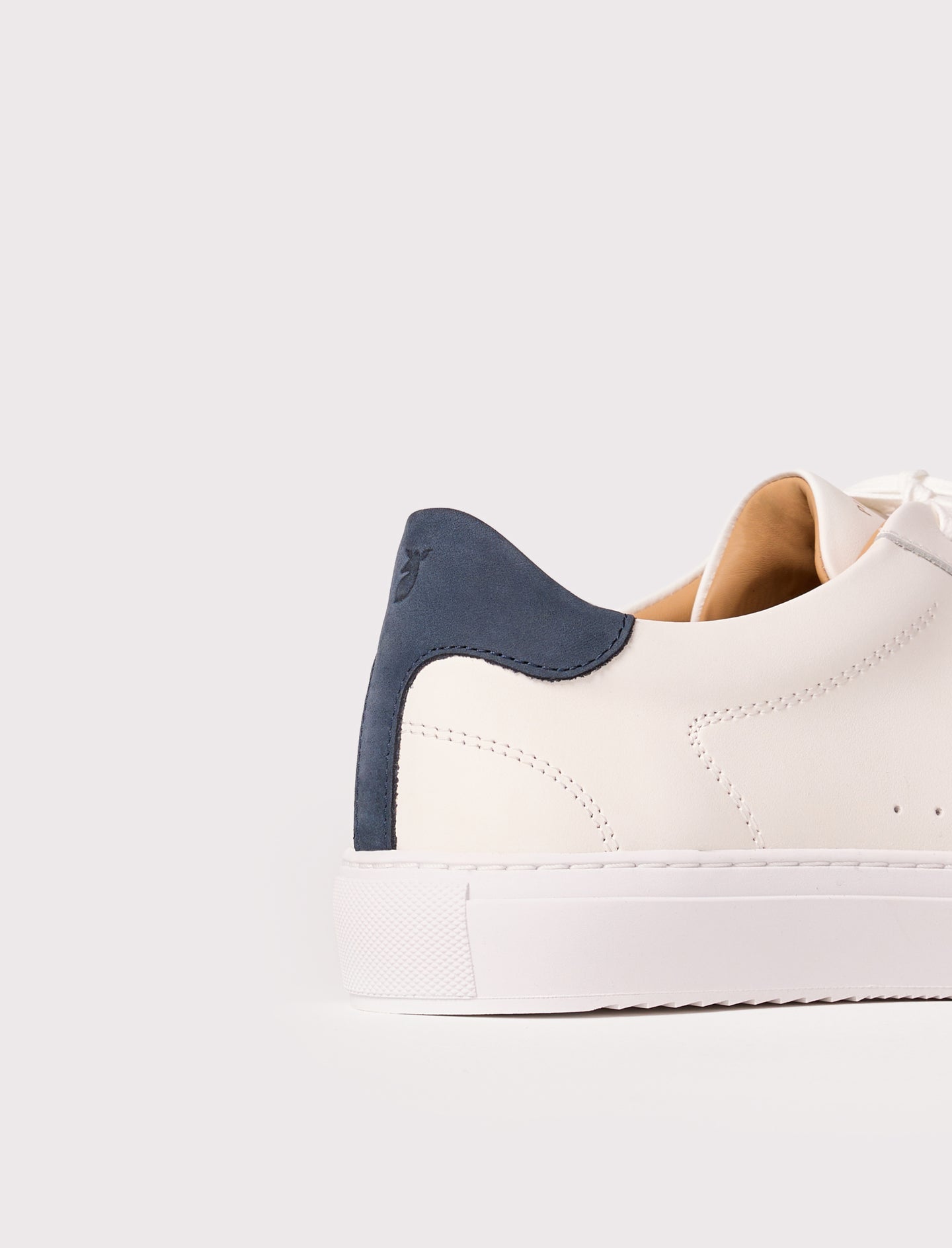 sneakers en cuir lisse pour homme