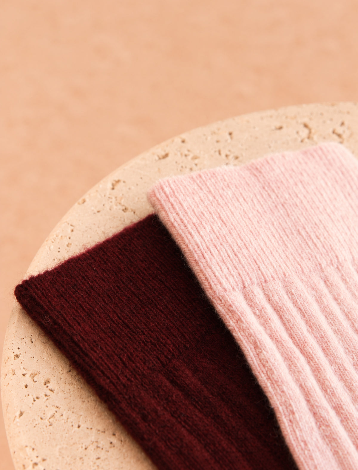 Cashmere Socks Set - Pink - vue 2