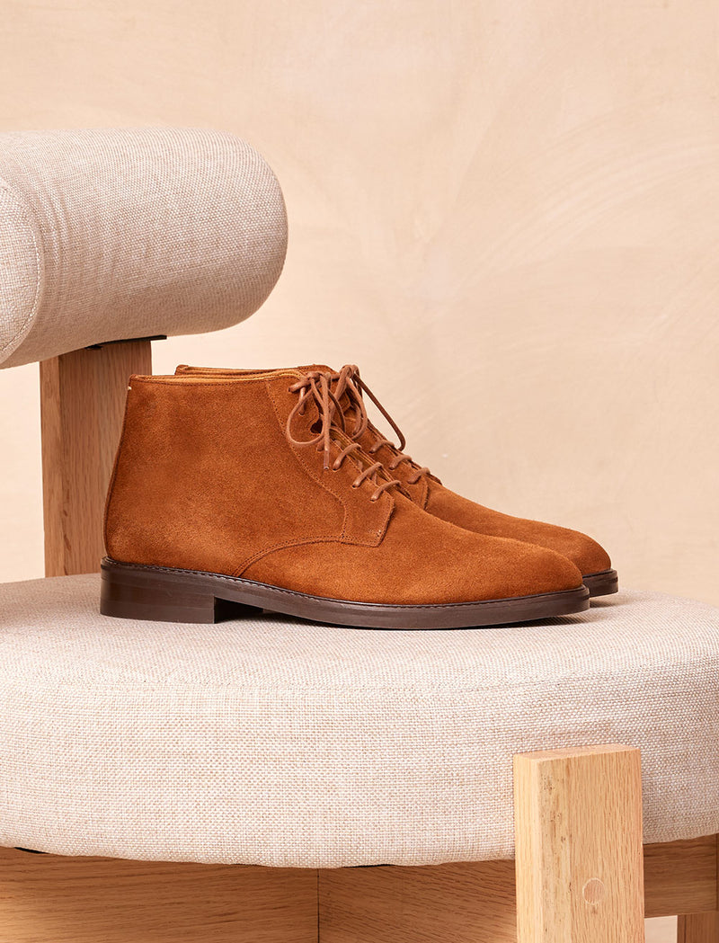Chukka Boots City - Tabac - Image principale