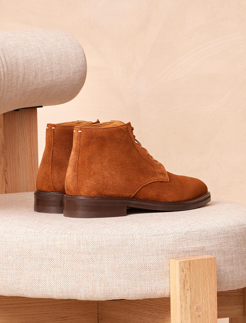 Chukka-Stiefel City - Tabak 