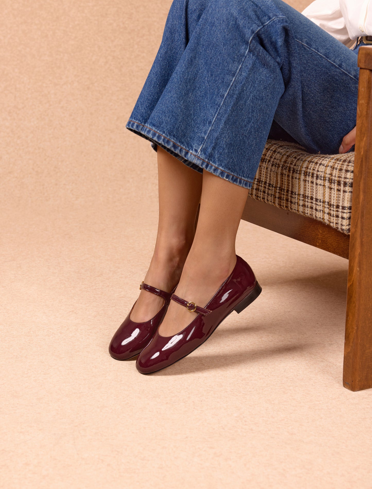 Camélia - Aubergine Verni