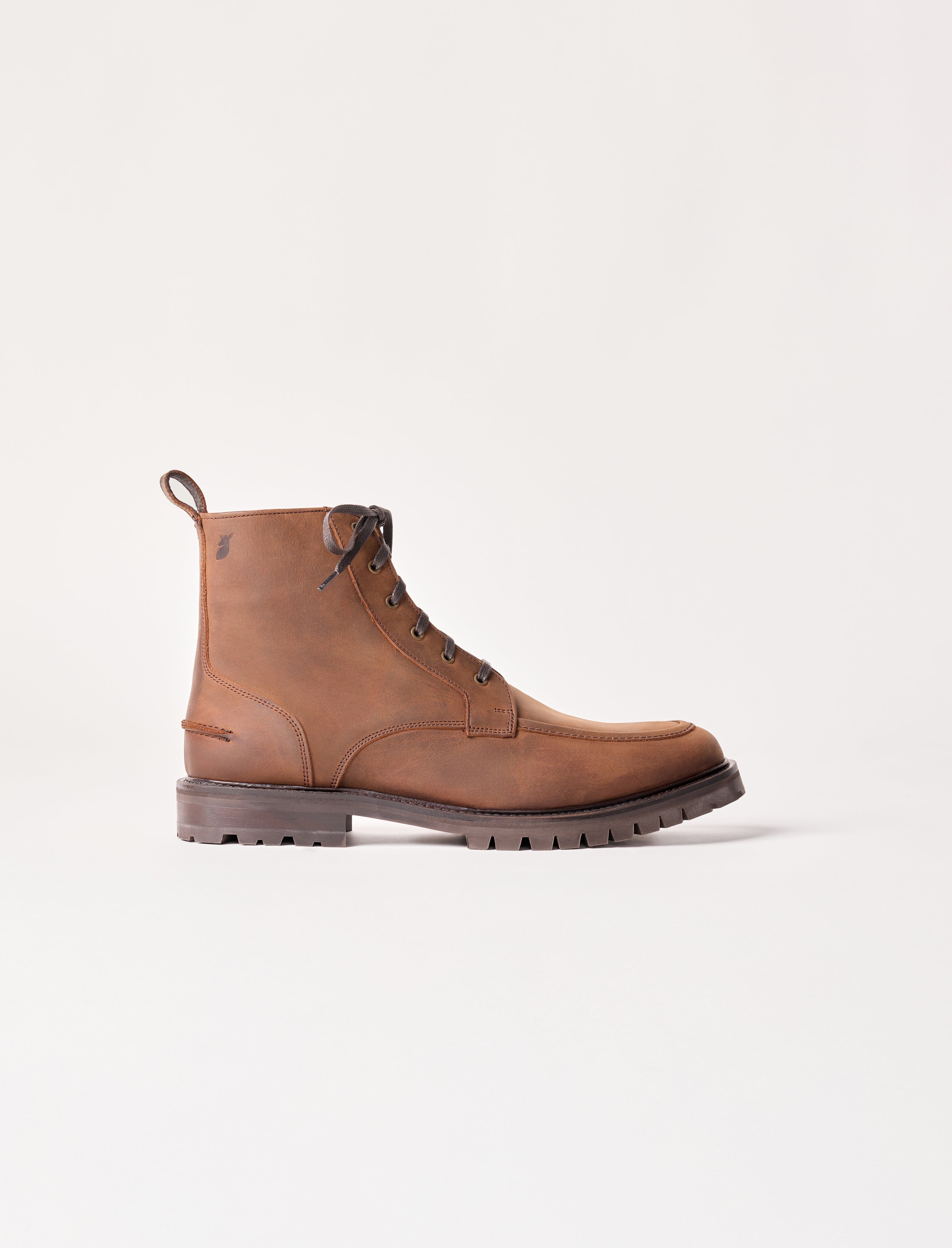 Leather Combat Boots for Men - Winter Footwear