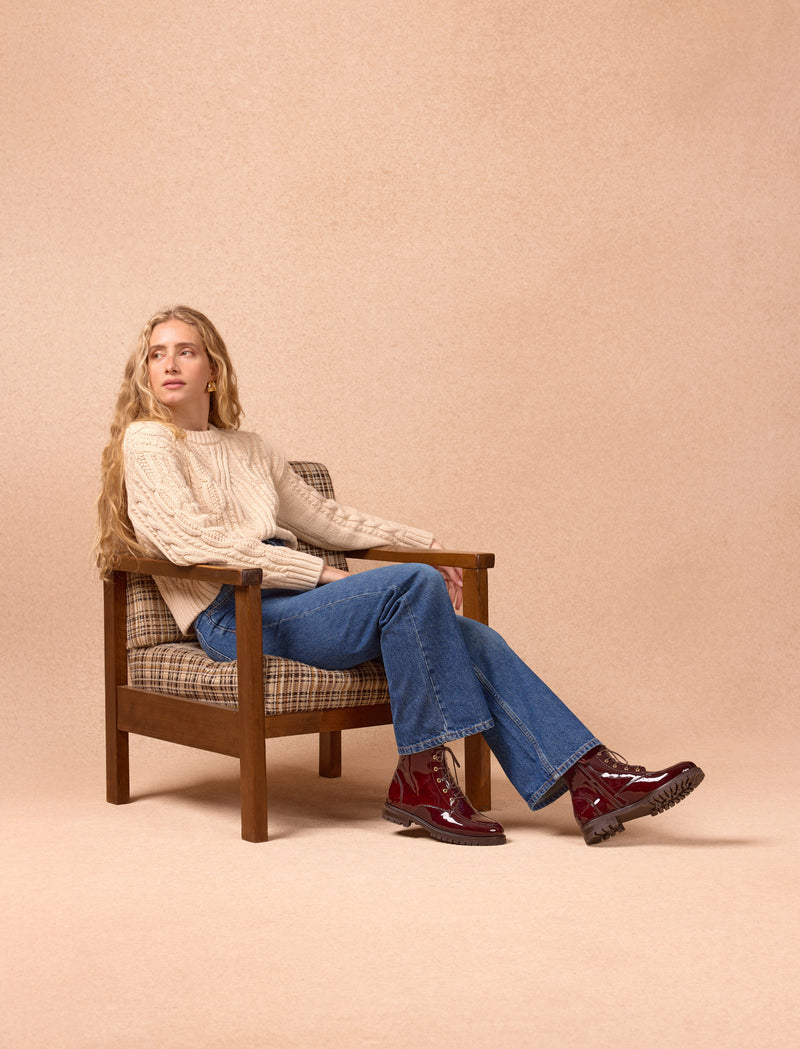 Anaïs - Patent Garnet  - Image principale