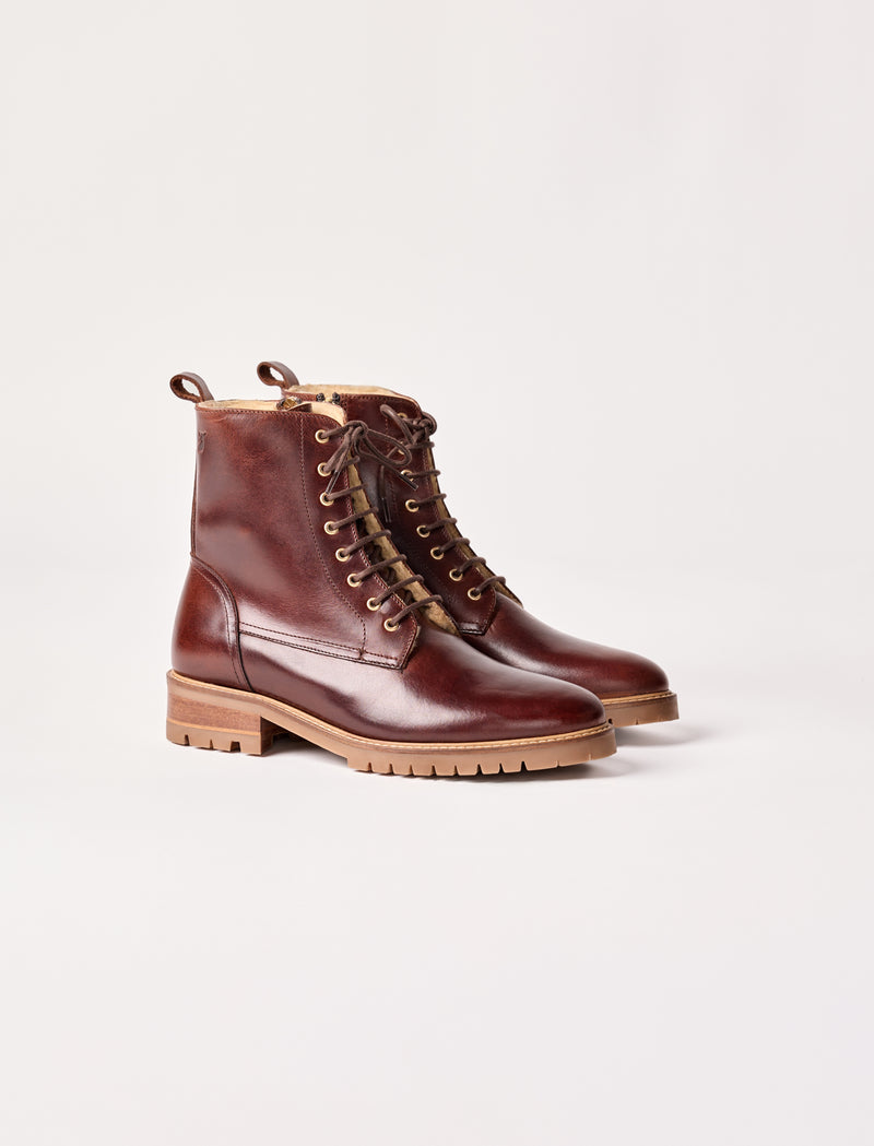 Juliette Leather - Burgundy  - Image principale