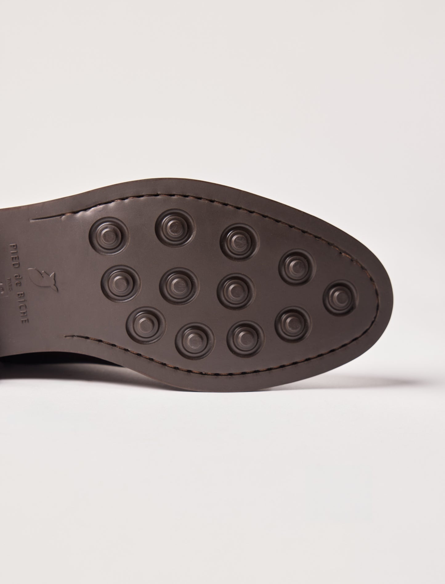 Gaspard - Brauner Veloursleder 