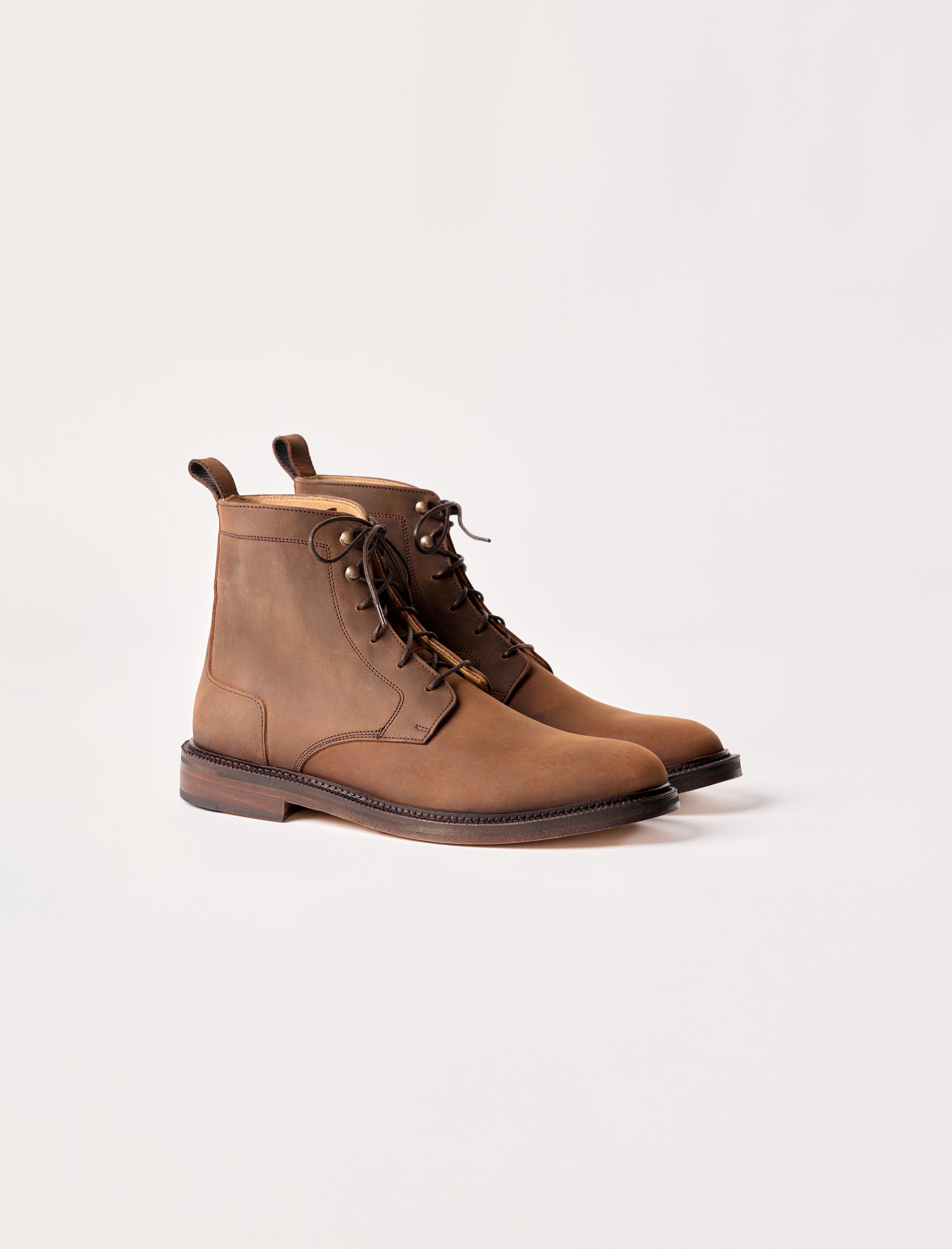 Leather Combat Boots for Men - Winter Footwear