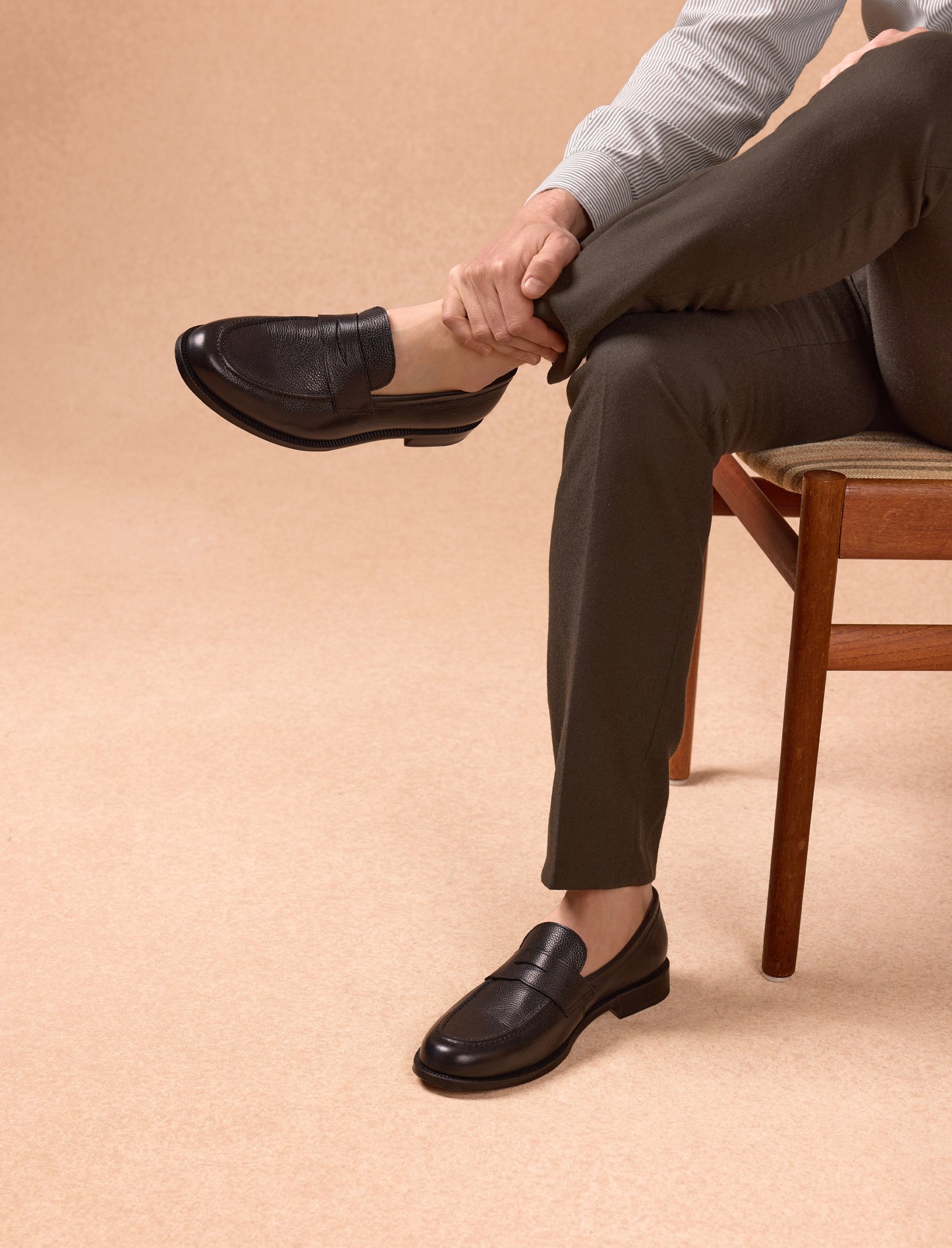 Olivier - Noir grainé