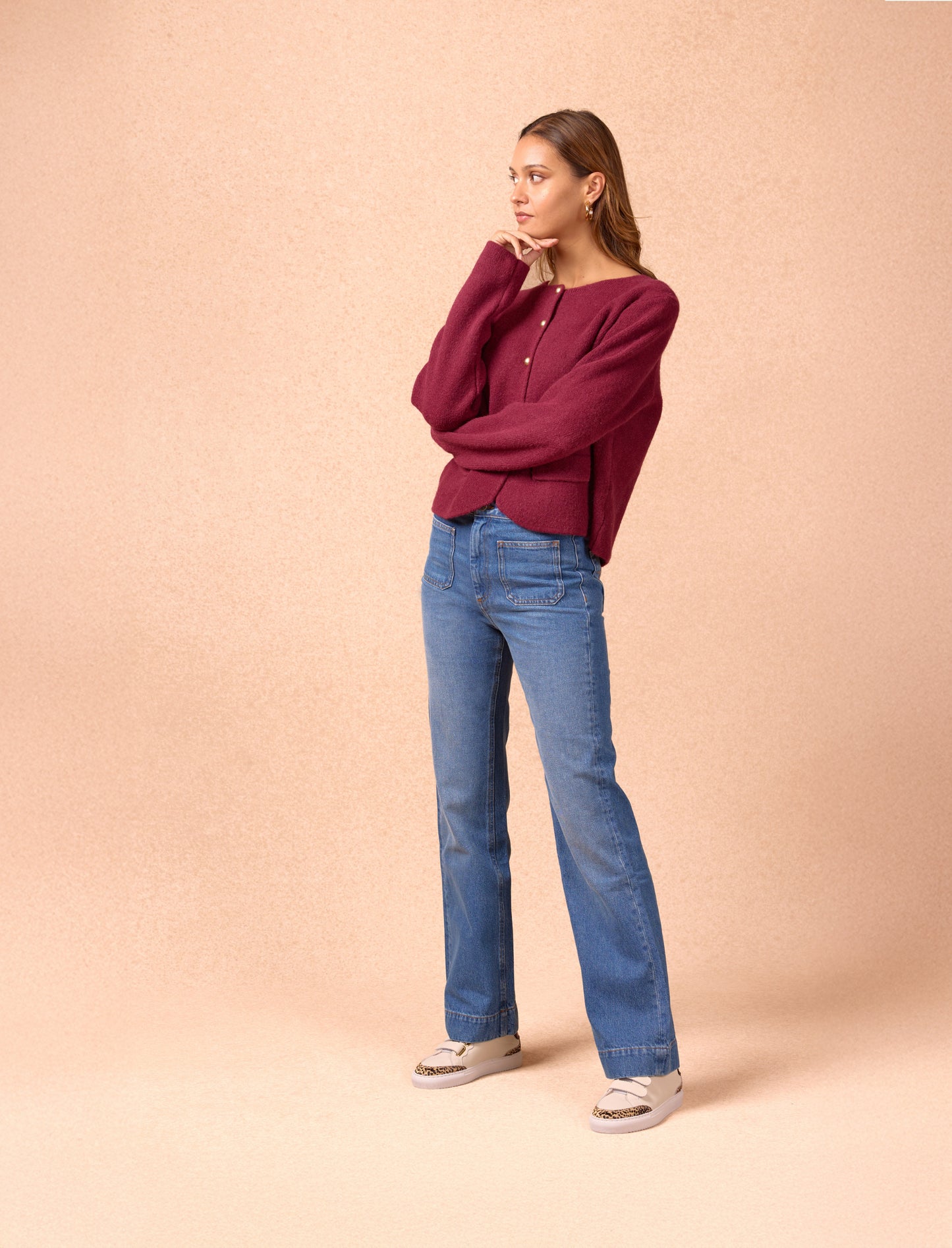 Alena Scratch - Eggplant 