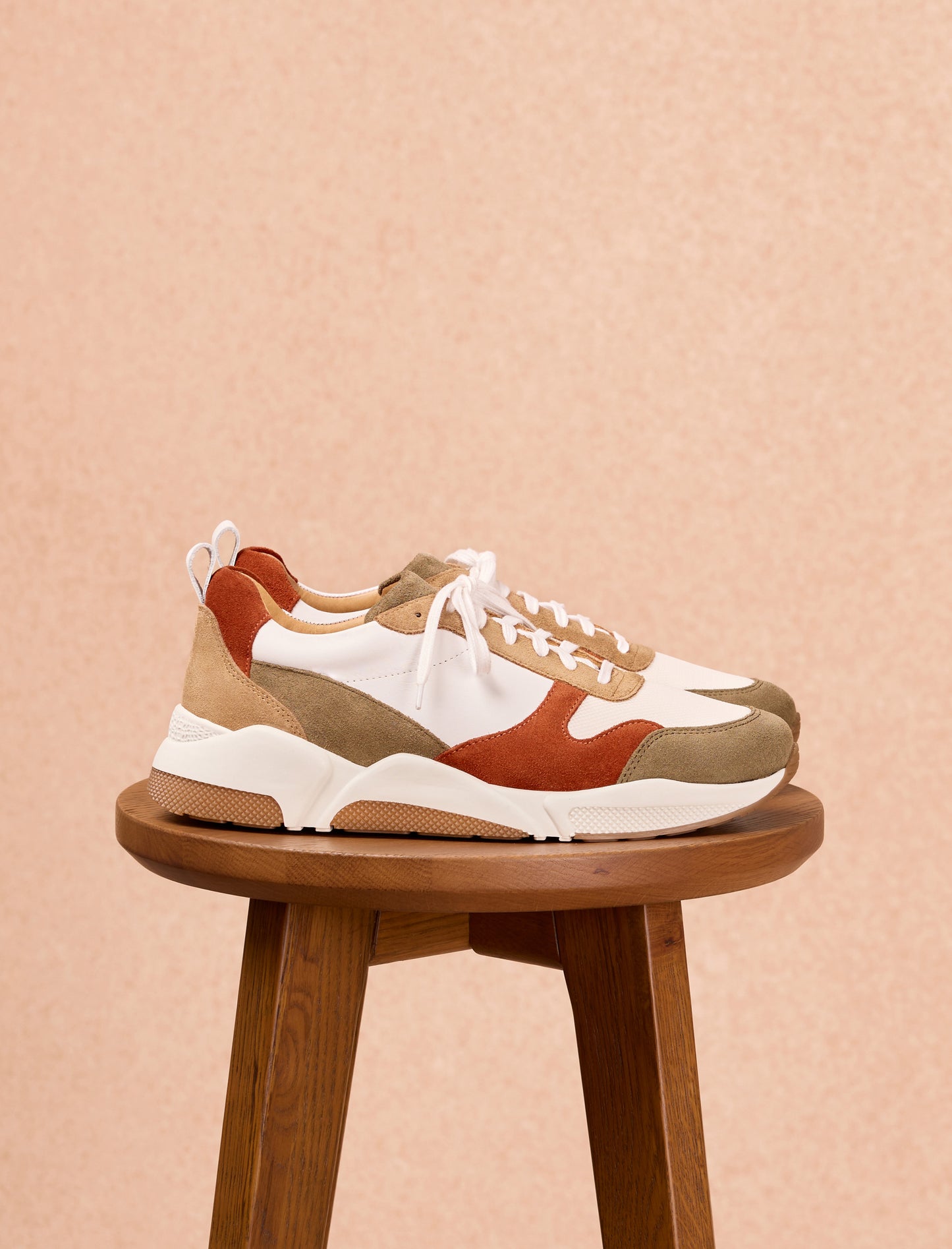 Running Thelma - Weiß, Rost & Khaki 