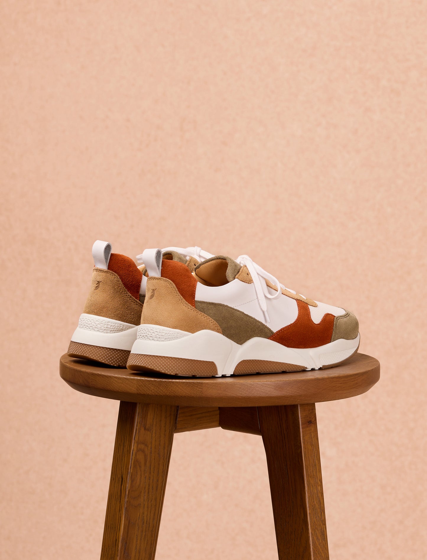 Running Thelma - Weiß, Rost & Khaki 