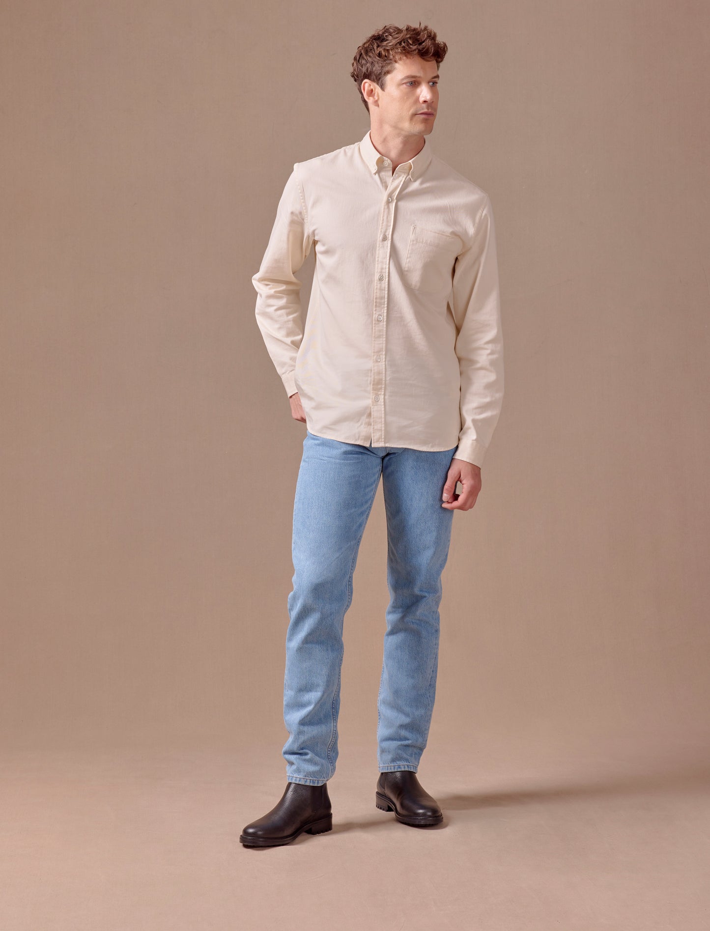 Chelsea Boot Commando - Noir Grainé