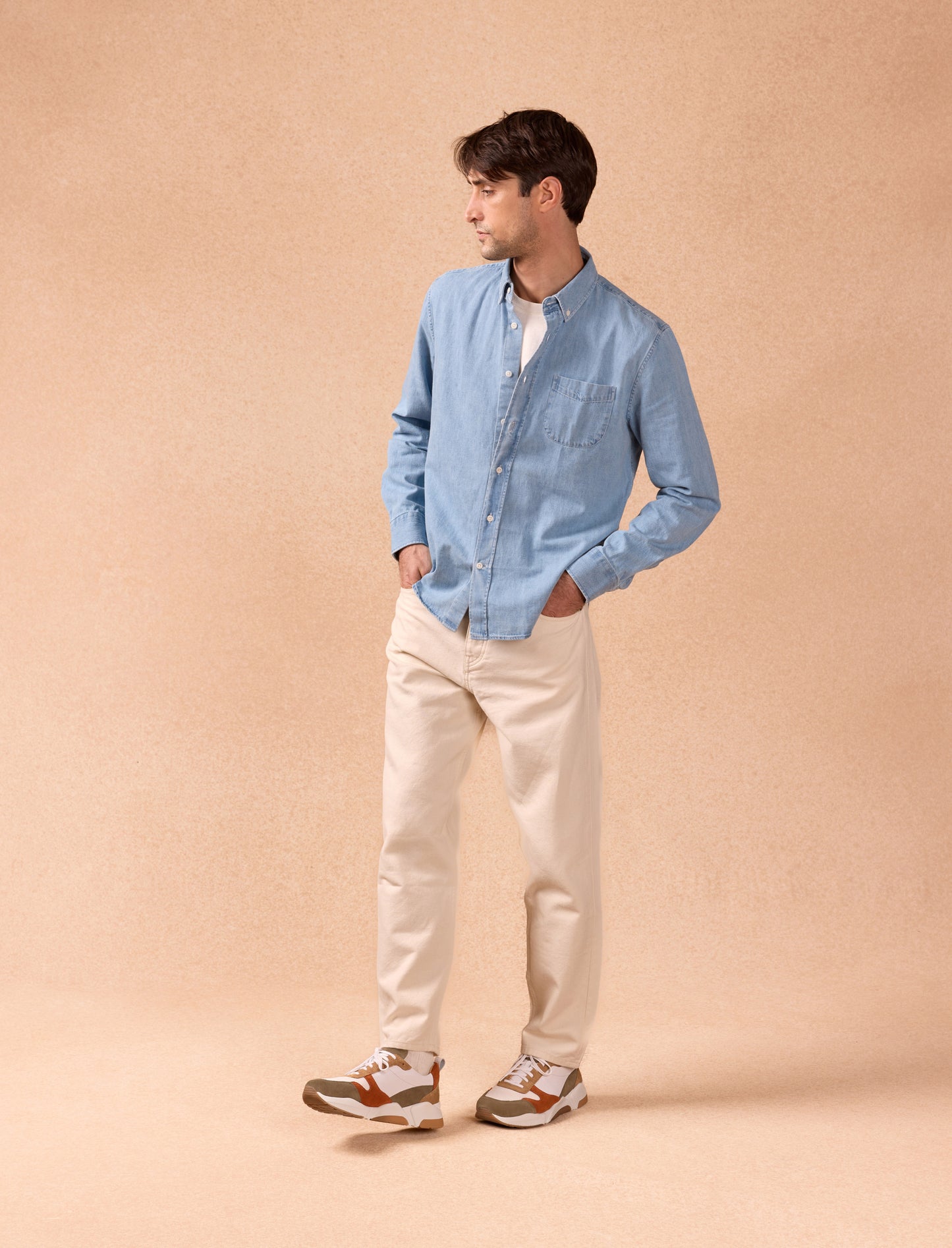 Running Thelma - Weiß, Rost & Khaki 