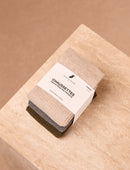 Pack Socken seitlich - Grau, Khaki & Beige 