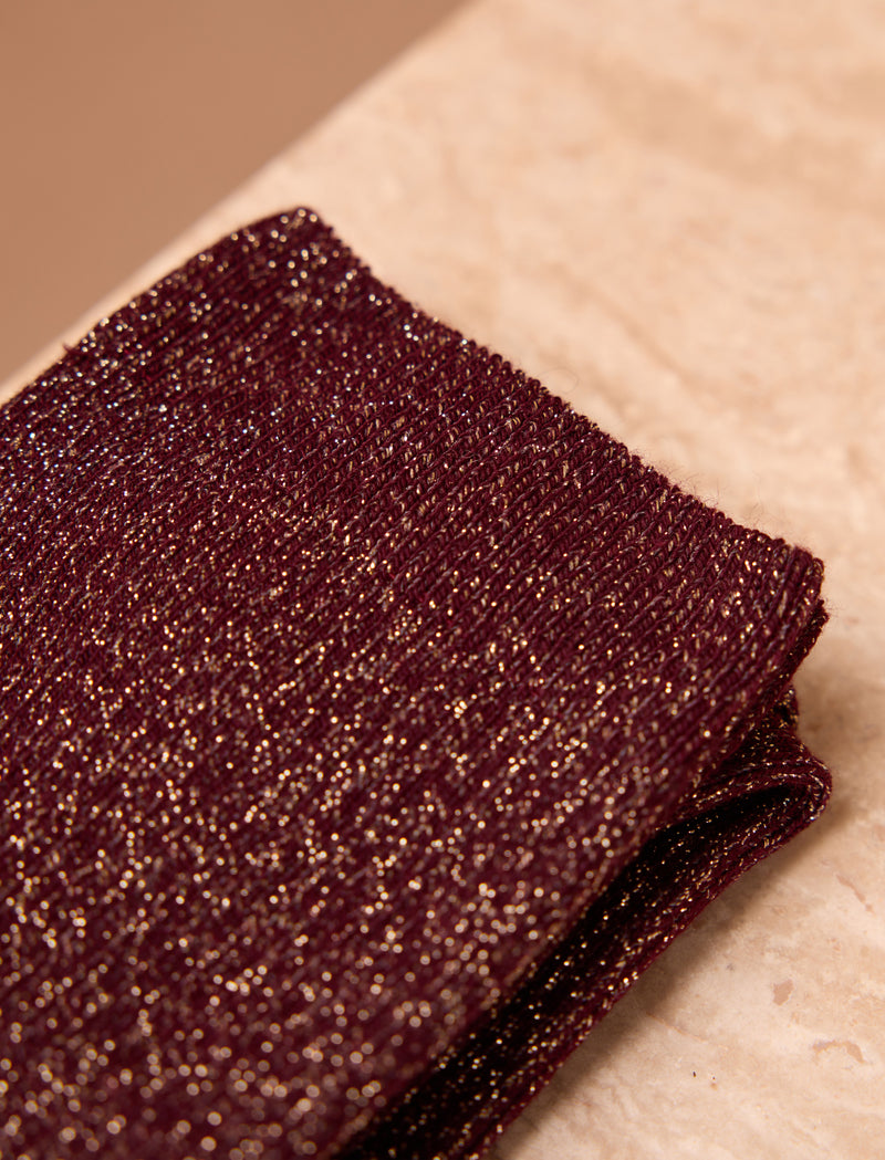 Nostalgie sock pack - Leopard, Bordeaux & Mustard  - Image principale