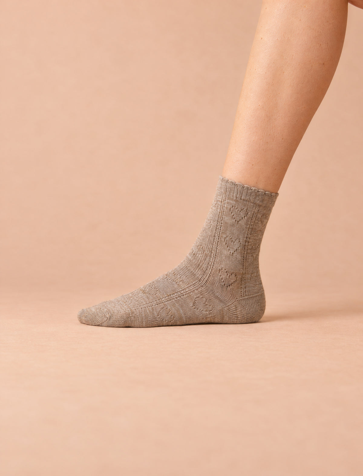 Socken-Set – Braun, Beige & Mokka - vue 4