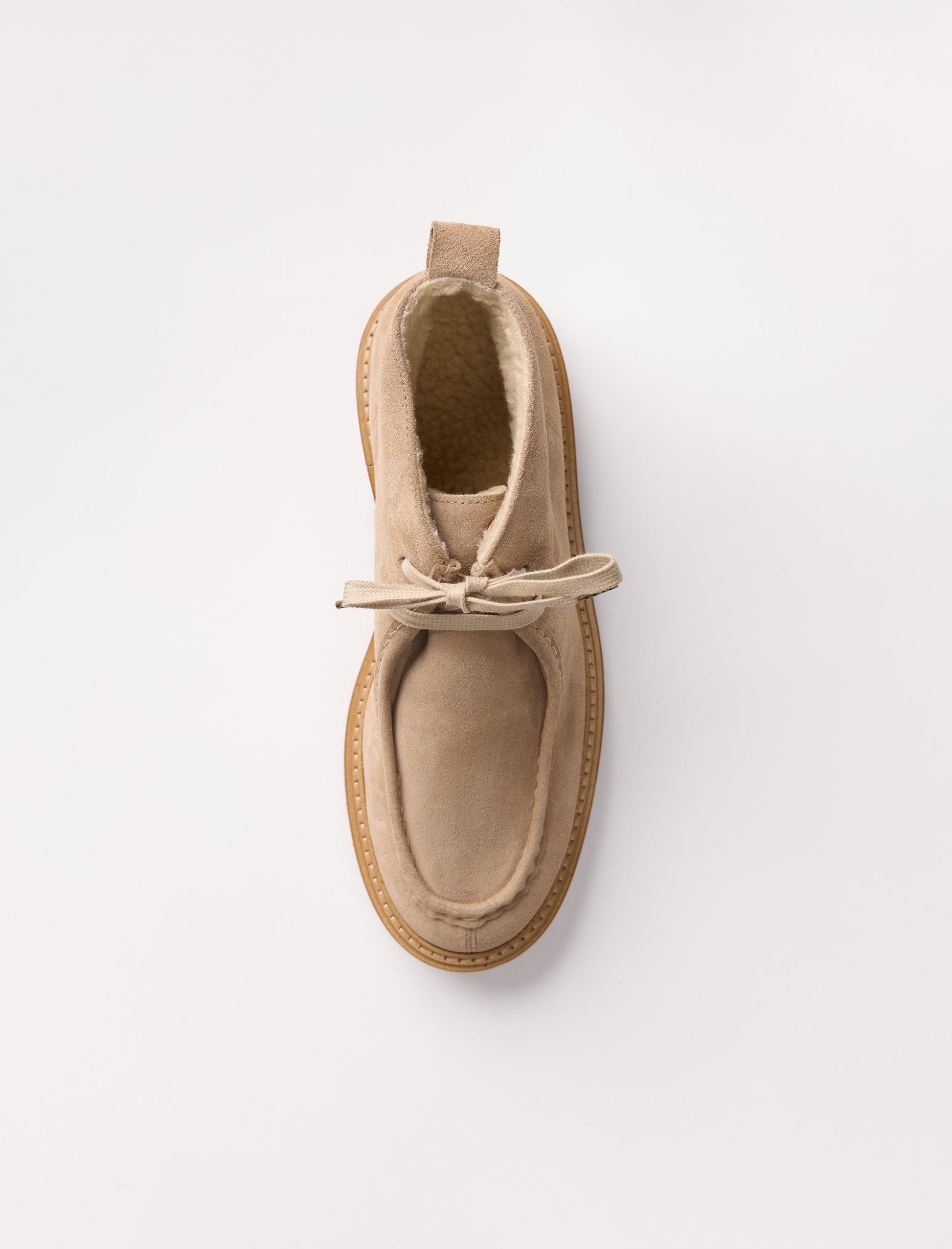 Lucile - Beige fourrée - vue 1