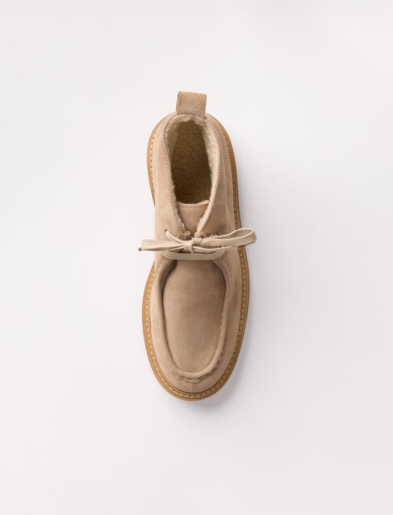 Lucile – Beige mit Fellfutter  - Image principale