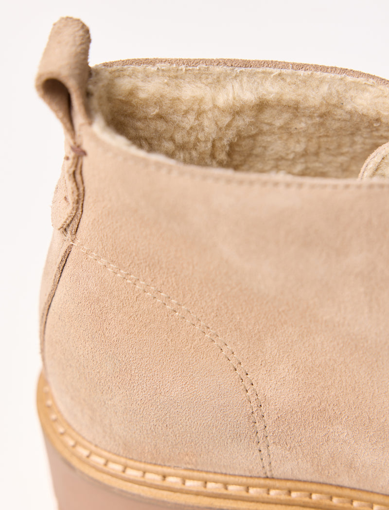 Lucile – Beige mit Fellfutter  - Image principale