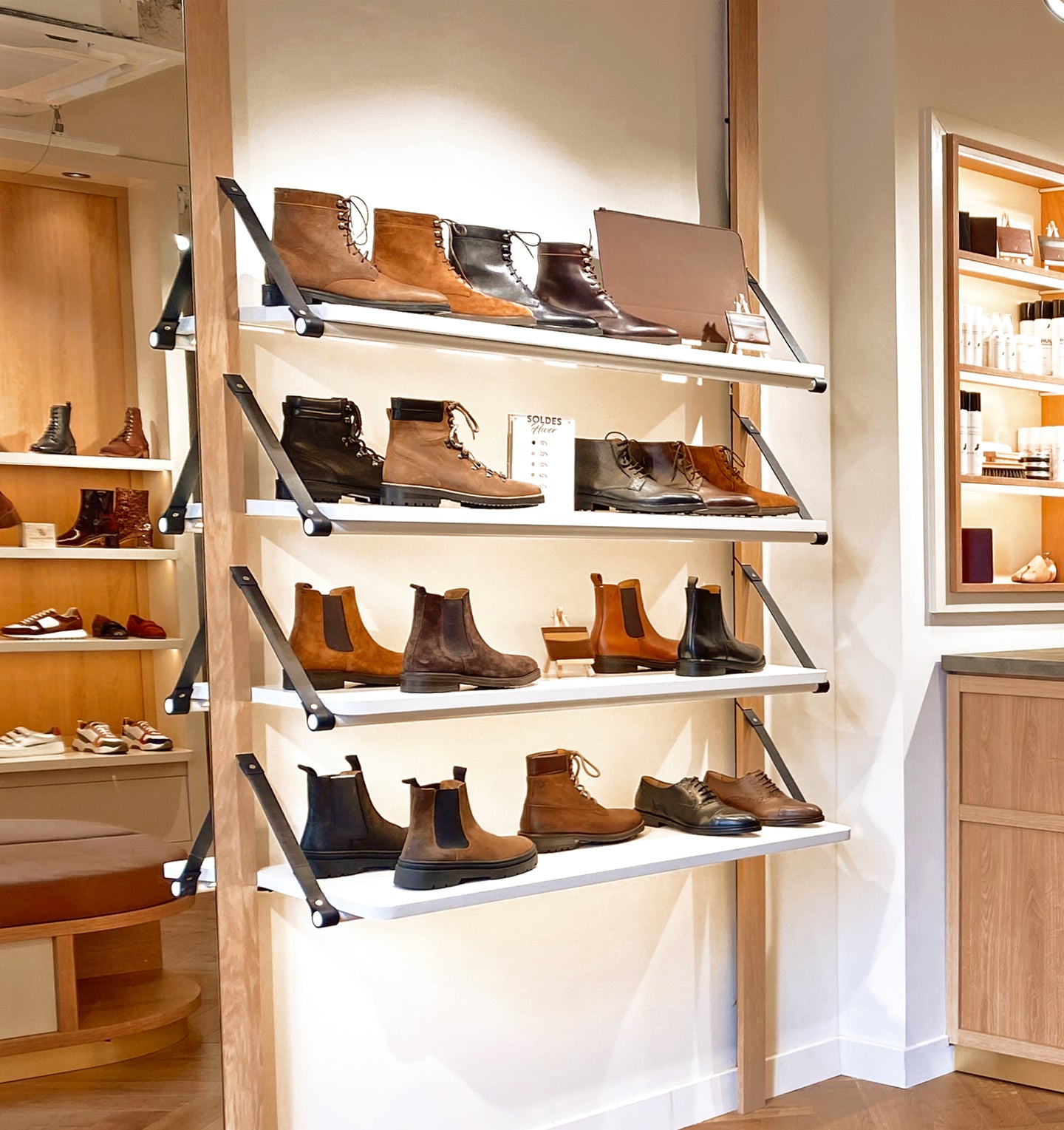 boutique de chaussures en cuir à Toulouse