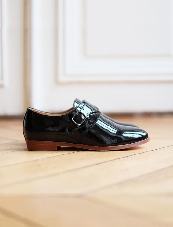 Derbies à boucle Noir