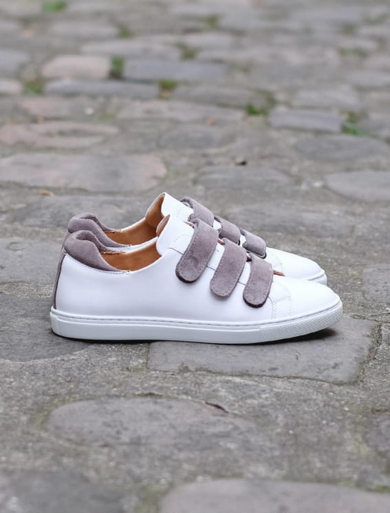 Sneakers Blanc et gris