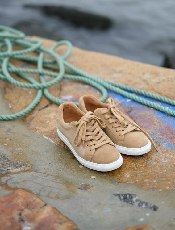 Sneakers Dorées