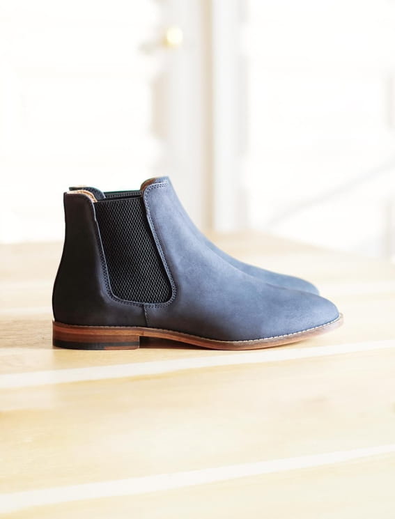 Chelsea boots Bleu tempête