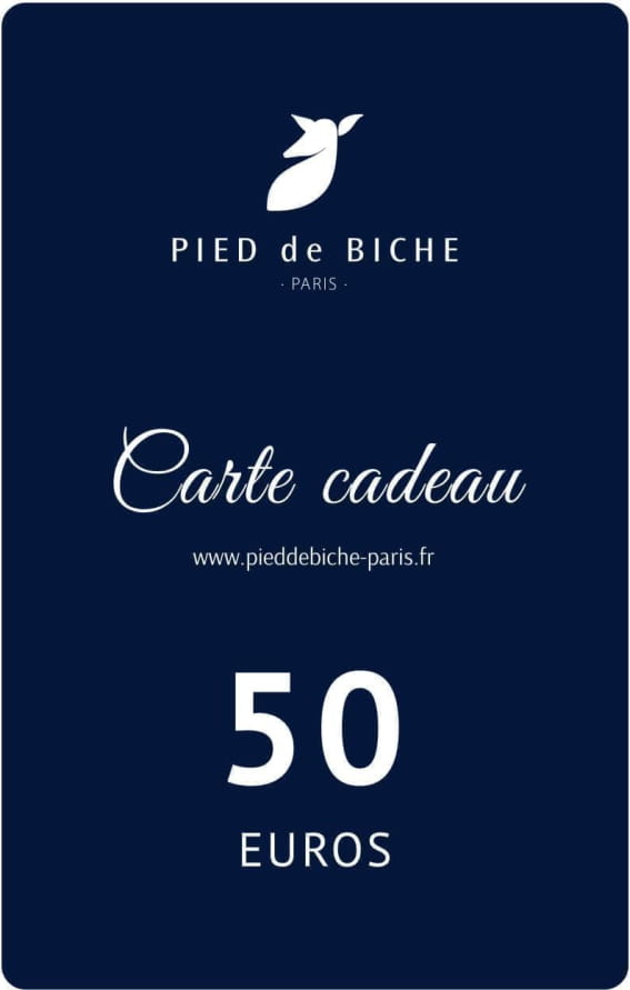 Carte cadeau 50 euros